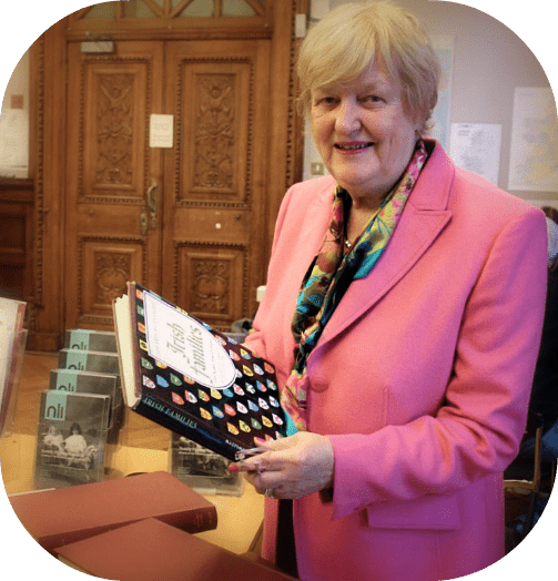 Genealogist Helen Kelly