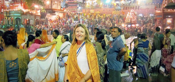 At the Kumbh Mela in Haridwar