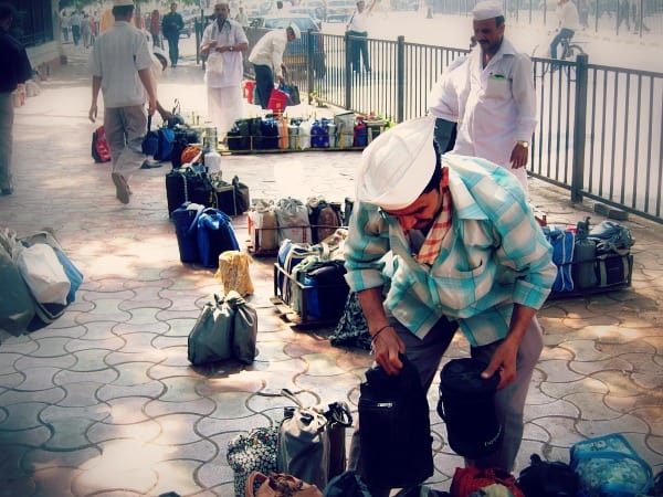 Dabbawalla, Dabbah Wallah, Mumbai, Bombay, India, food, tiffin