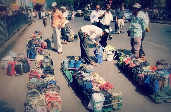 Dabbawalla, Dabbah Wallah, Mumbai, Bombay, India, food, tiffin