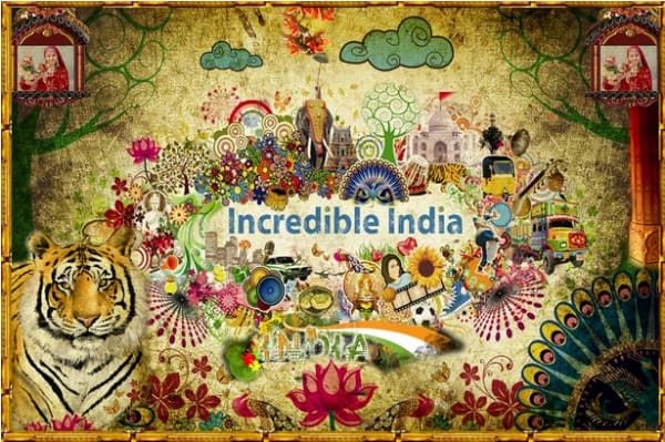 incredible india drawings