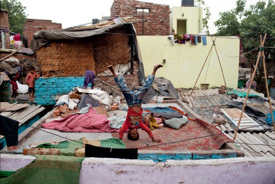 Kathputli Colony, magician's ghetto, Delhi, India