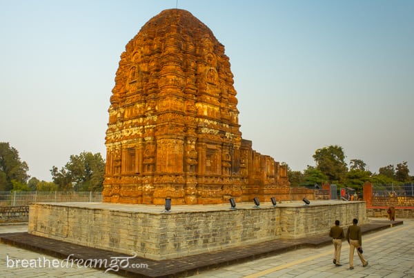 Laxman Temple in Sirpur, Chhattisgarh, India dates from the 7th century