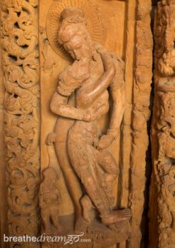 carving in Sirpur, Chhattisgarh, India