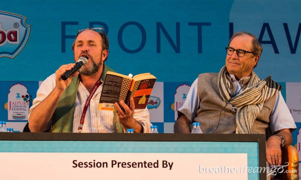 Paul Theroux, Jaipur Literature Festival. India, travel, writing, Jaipur, literature, festival, William Dalrymple