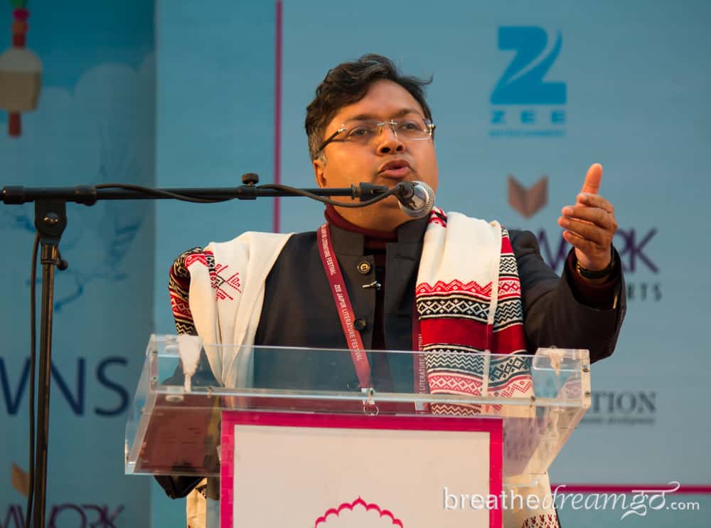 Devdutt Pattanaik, Jaipur Literature Festival. India, travel, writing, Jaipur, literature, festival