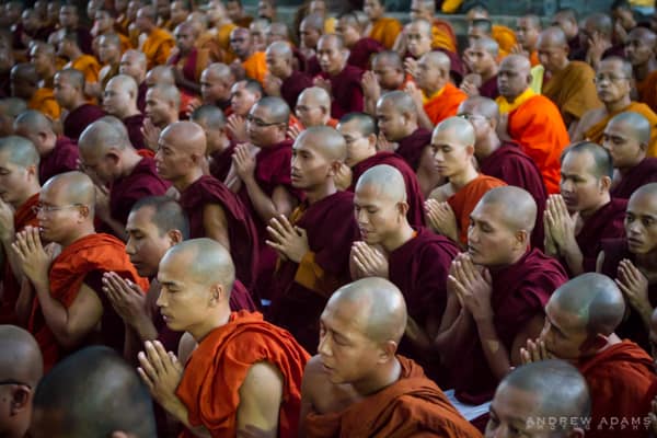 Buddhist Conclave 2014, India, Buddhism, Buddha, monks, Bodhgaya, Sarnath