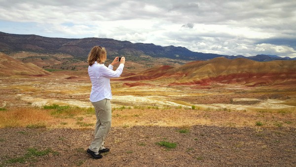 Samsung Galaxy S6, Painted Hills, Oregon, Gorilla Glass, United States, USA, travel, tourism