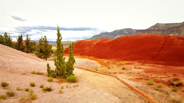 Samsung Galaxy S6, Painted Hills, Oregon, Gorilla Glass, United States, USA, travel, tourism