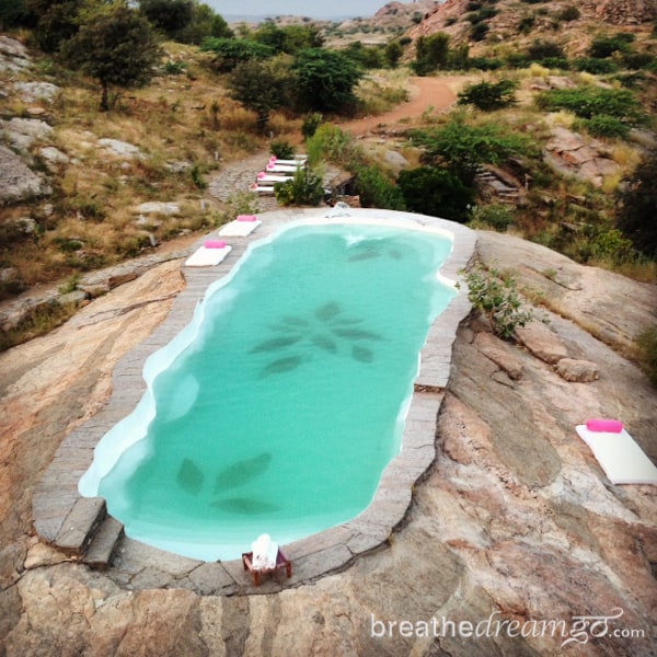 Lakshman Sagar, Rajasthan, India, hotel, resort, luxury, pool, bird watching, food, nature, birds, lake, desert