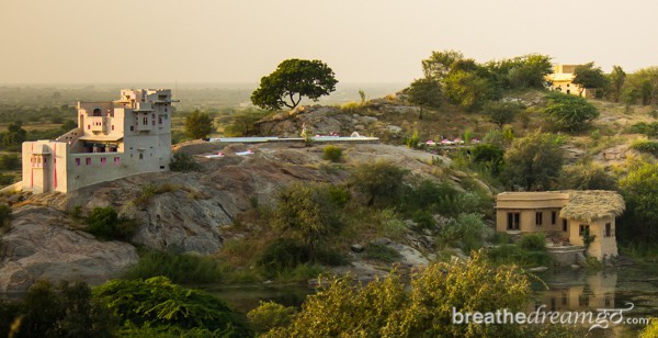 Lakshman Sagar, Rajasthan, India, hotel, resort, luxury, pool, bird watching, food, nature, birds, lake, desert