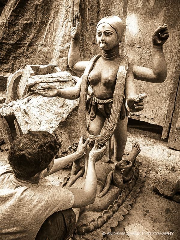 Photo of Kumartuli, part of Durga Puja Indian Festival 