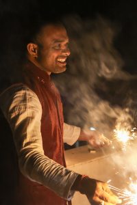 yoga, ashram, Aurovalley, Diwali, light, festival, fireworks, Rishikesh, travel, spiritual