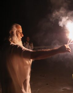 yoga, ashram, Aurovalley, Diwali, light, festival, fireworks, Rishikesh, travel, spiritual