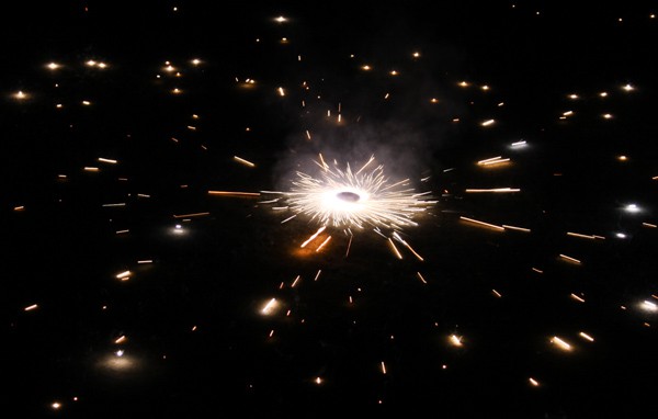 yoga, ashram, Aurovalley, Diwali, light, festival, fireworks, Rishikesh, travel, spiritual