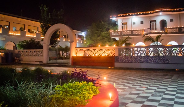 yoga, ashram, Aurovalley, Diwali, light, festival, fireworks, Rishikesh, travel, spiritual