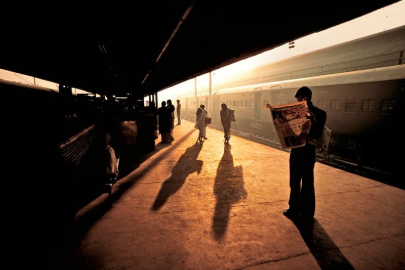 Steve McCurry, India, photo, photograph, photography, train