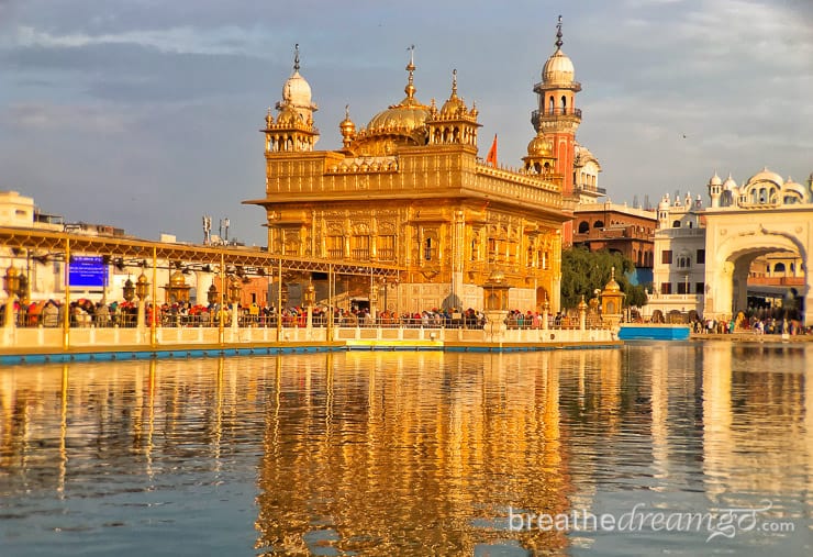 Golden Temple at the Harmandir Sahib places to visit in Amritsar, things to do in Amritsar, tourist places in Amritsar, Punjab, India