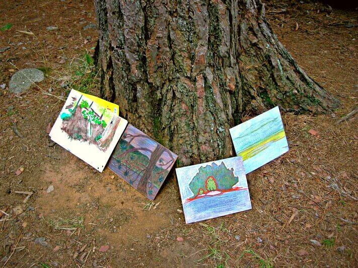 plein air painting, Algonquin Park, Ontario Parks, Ontario, Canada