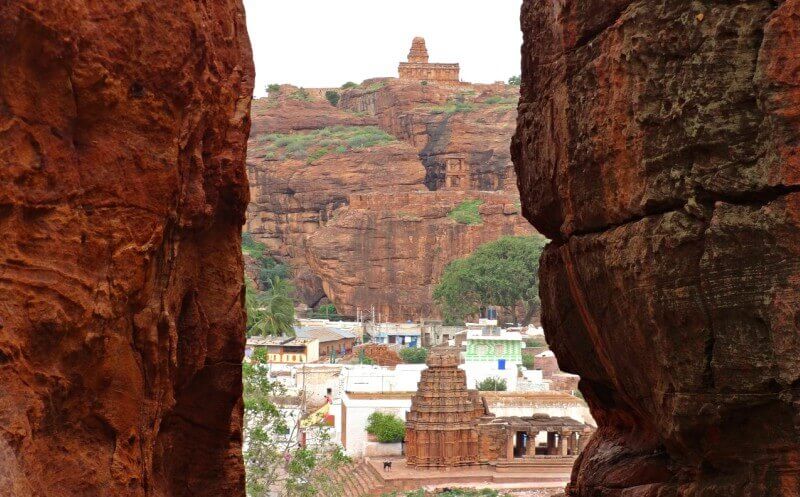 India landmarks, monuments of India, Badami Caves