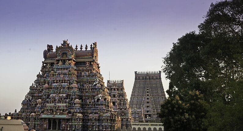 India landmarks, monuments of India, SrirangamTemple