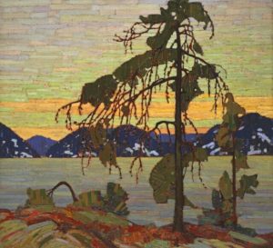 plein air painting, Algonquin Park, Ontario Parks, Ontario, Canada, Tom Thomson, The Jack Pine