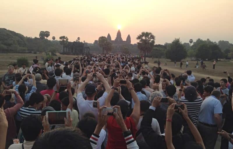 Angkor Wat, overtourism