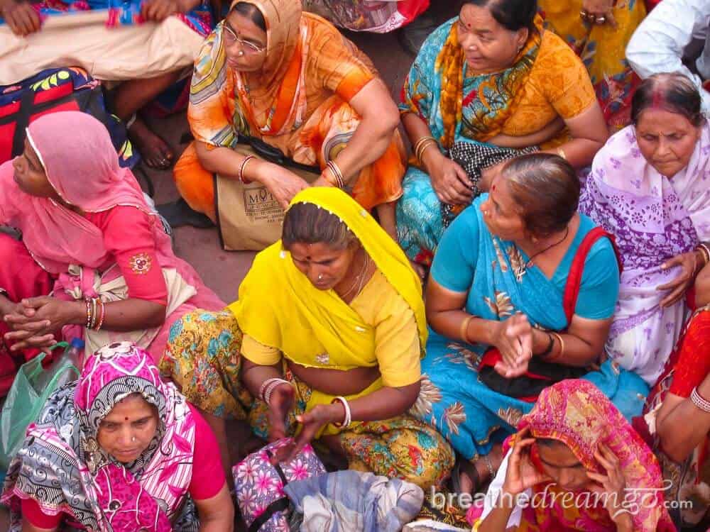 Kumbh Mela Indian festival 2010 women