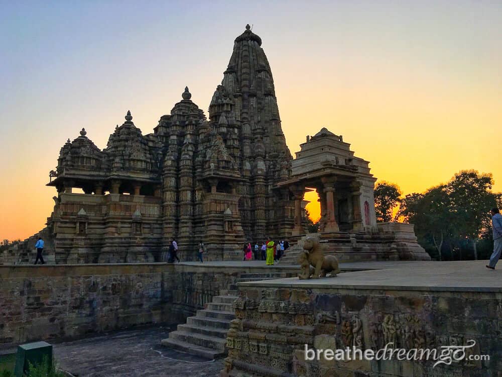 Khajuraho is one of the best tourist places in Madhya Pradesh 