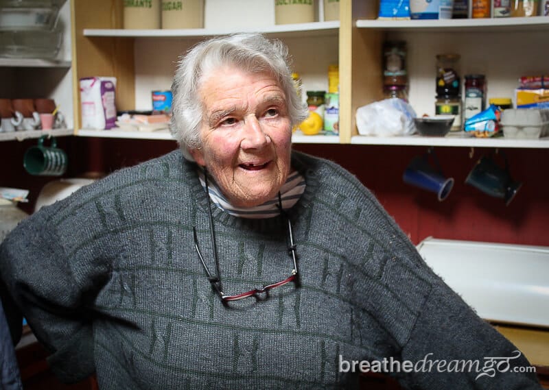Female adventure travel writer Dervla Murphy Adventure travel writer Dervla Murphy