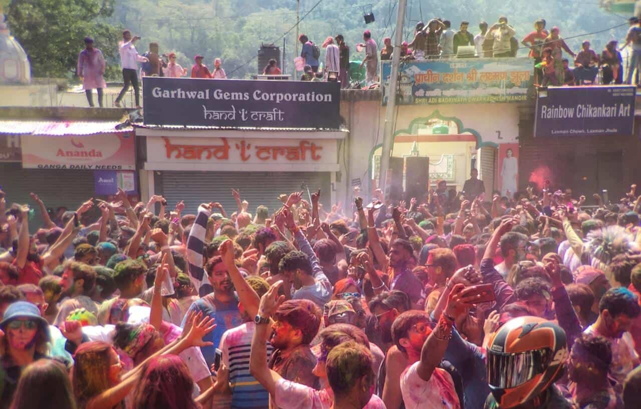 Holi 2020 in Rishikesh