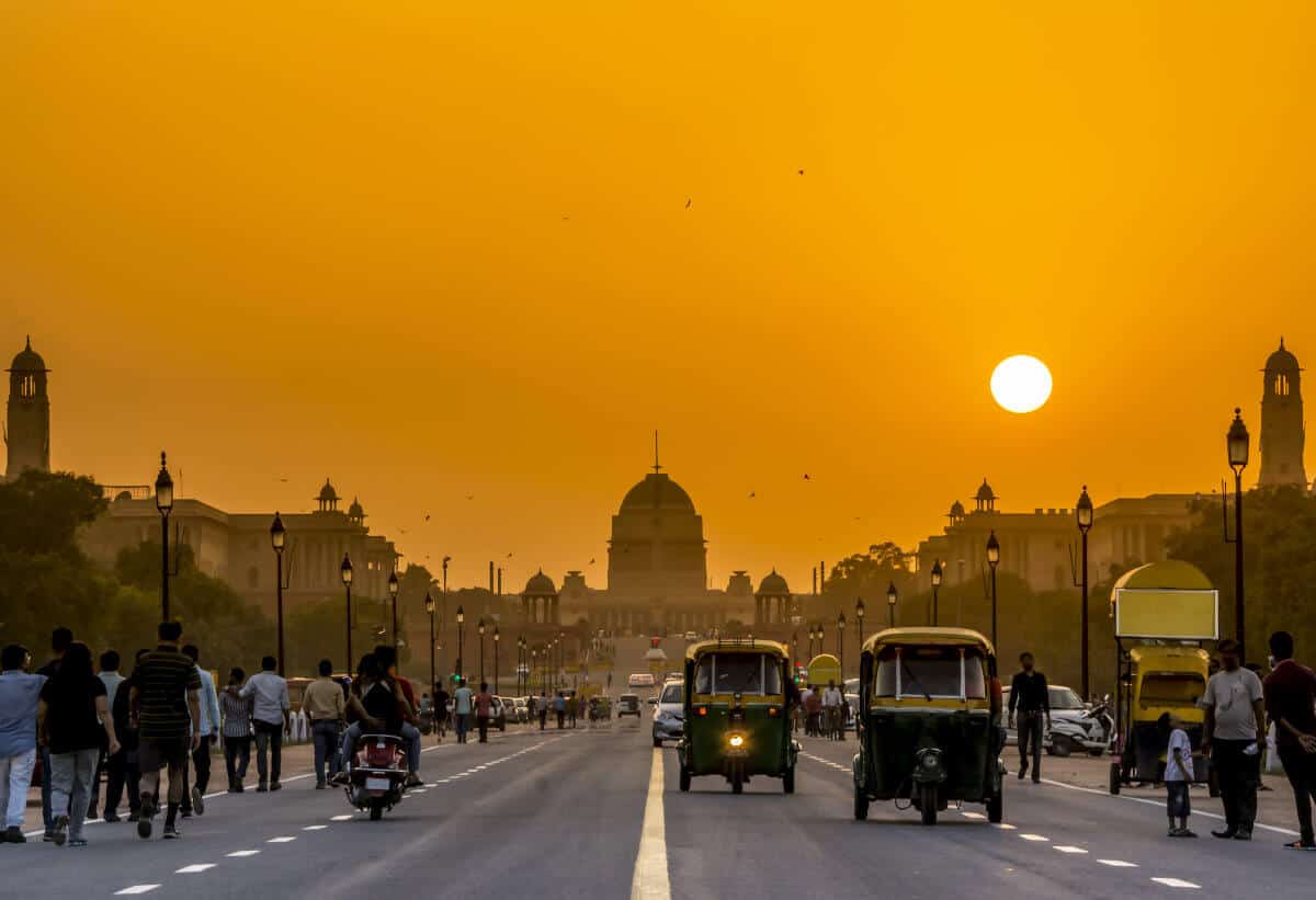 New Delhi, the capital of India. 