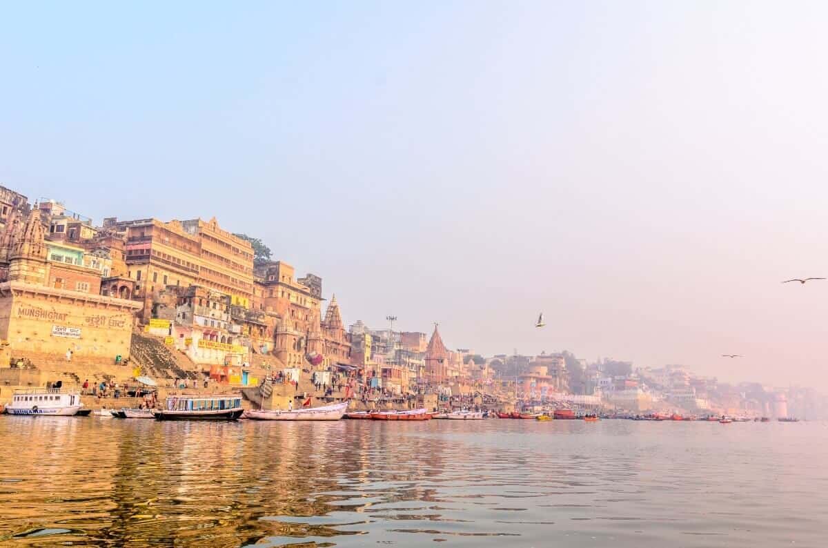 Varanasi is a holy city in India