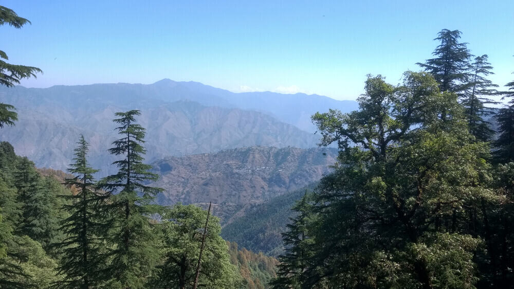 Landour scenic trekking hills, Uttarakhand, India