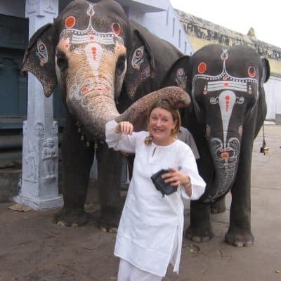 Mariellen elephant blessing