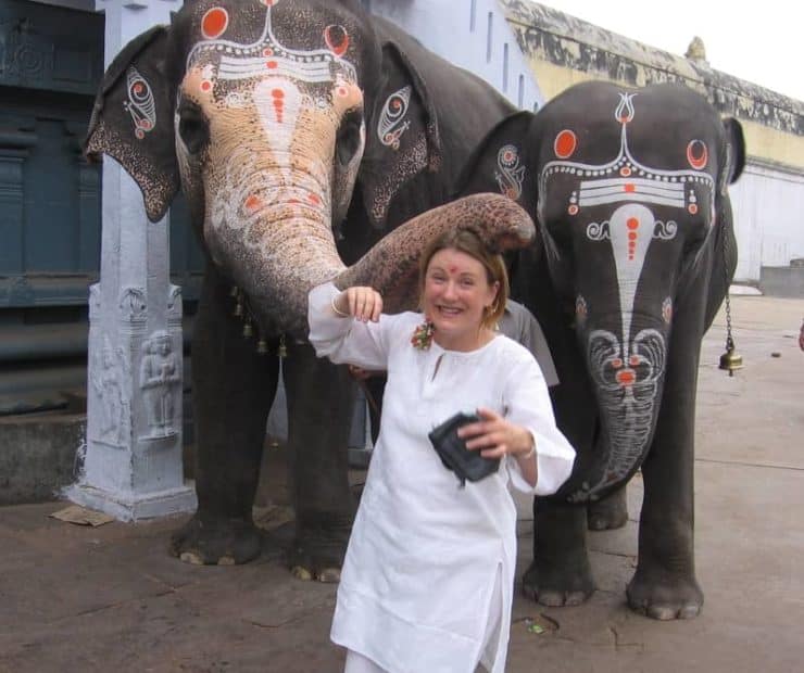 Mariellen elephant blessing