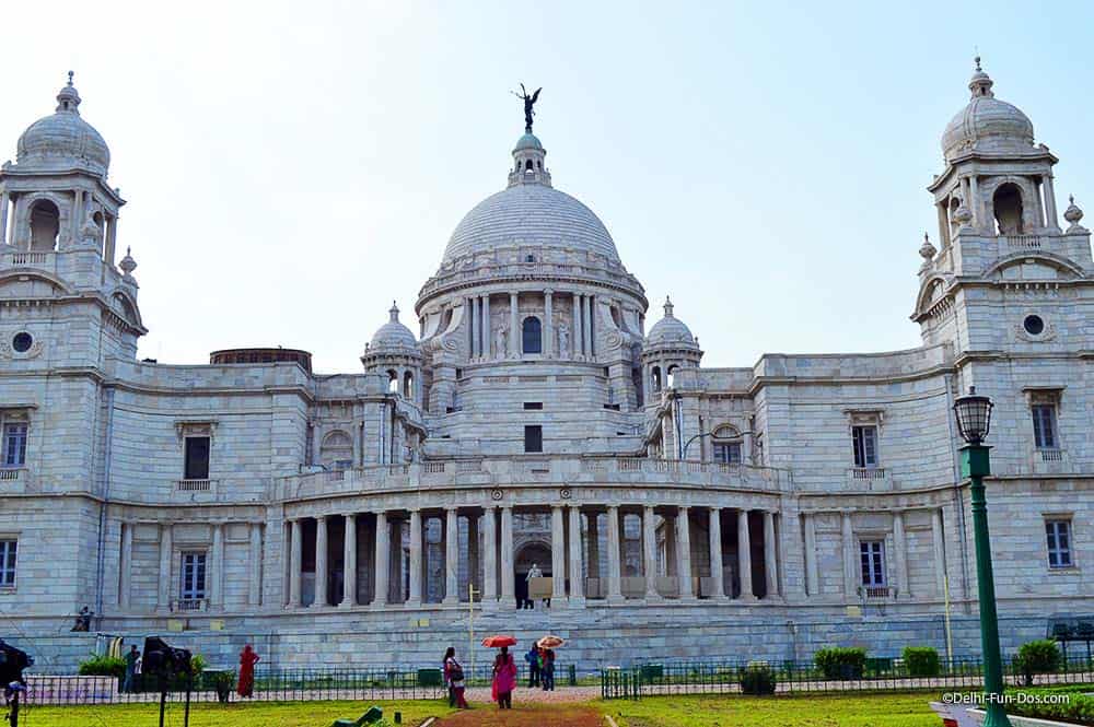 Victoria Memorial building in Kolkata