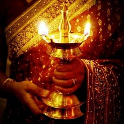 Diwali lamp in India