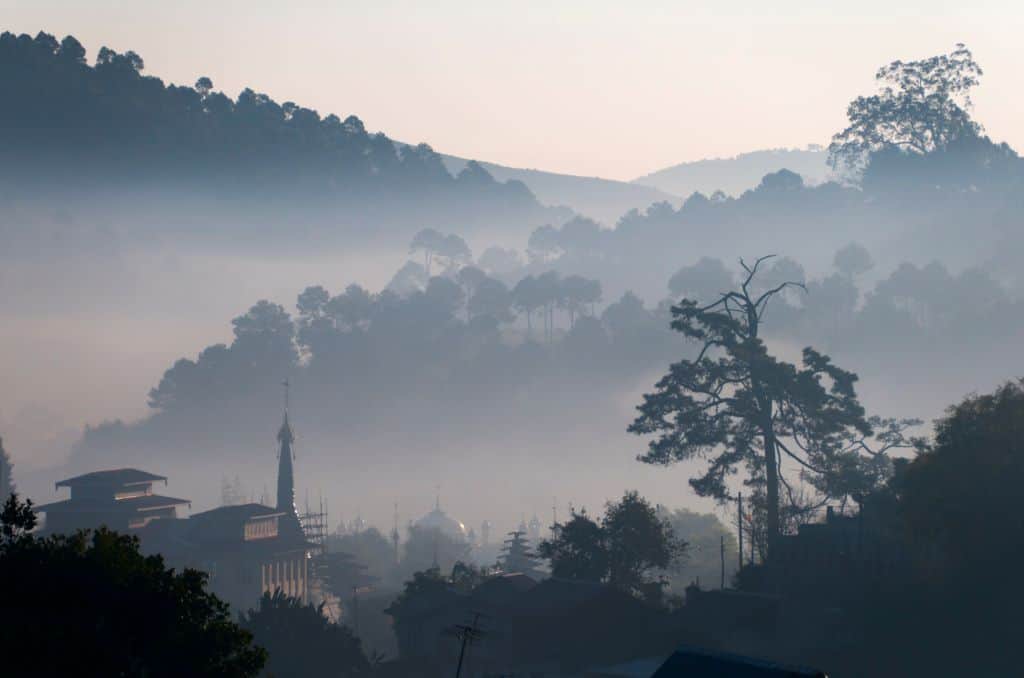 Myanmar travel photo: Kalaw mountains