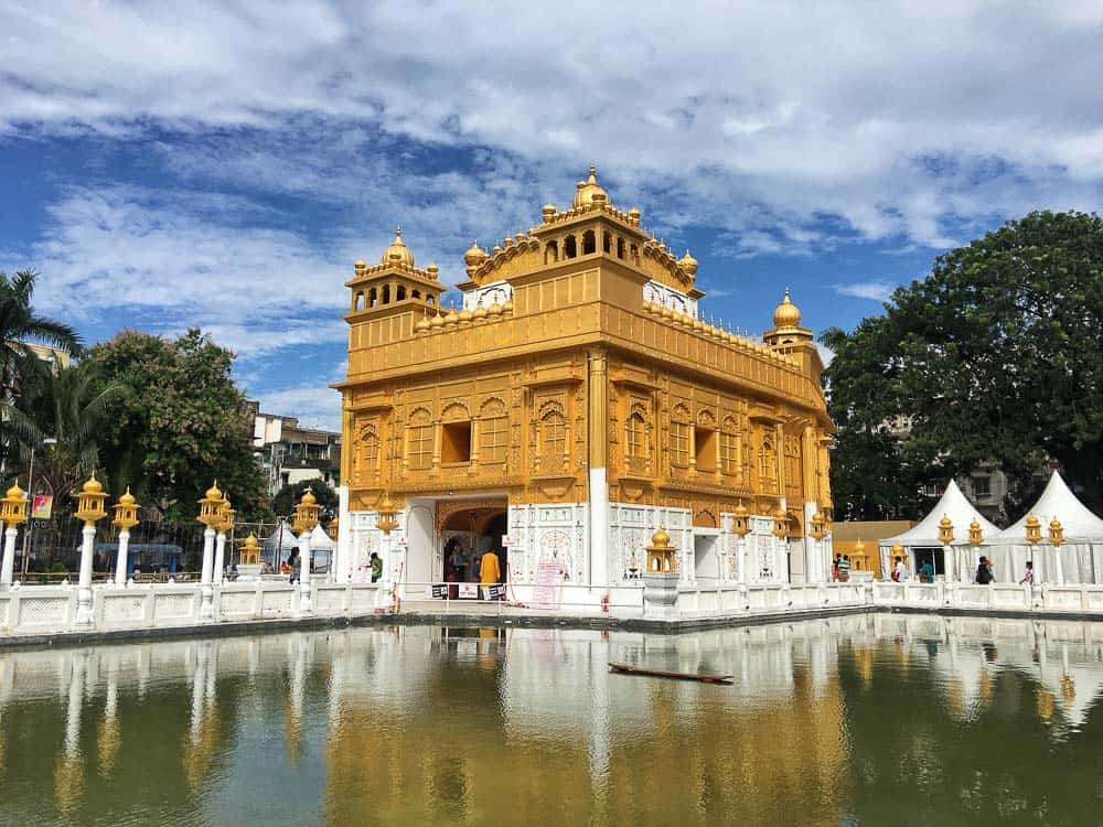 Golden Temple replica at Durga Puja in Kolkata