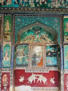Painting at Bundi Palace, Rajasthan