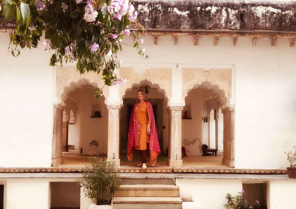 Mariellen Ward at Castle Bijaipur