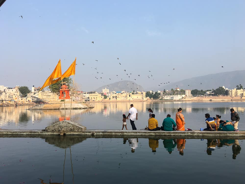 Pushkar Lake in Rajasthan