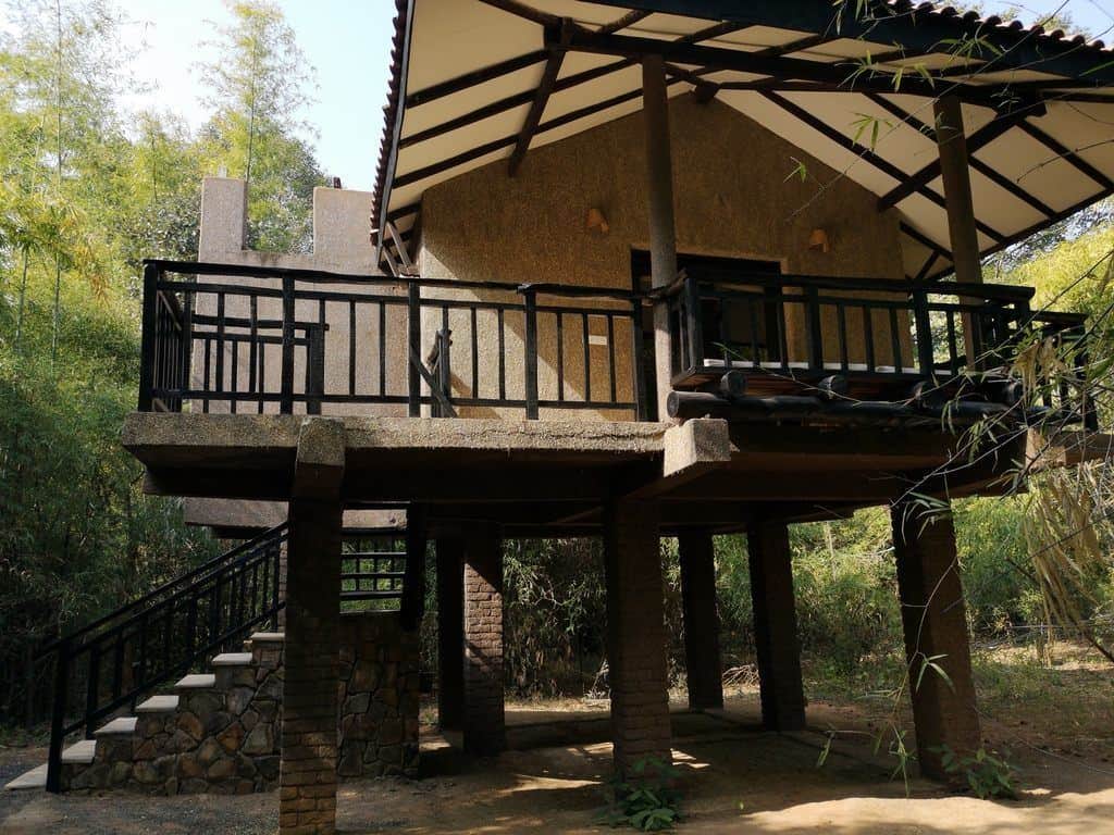 Villa on stilts at Kings Lodge, Bandhavgarh