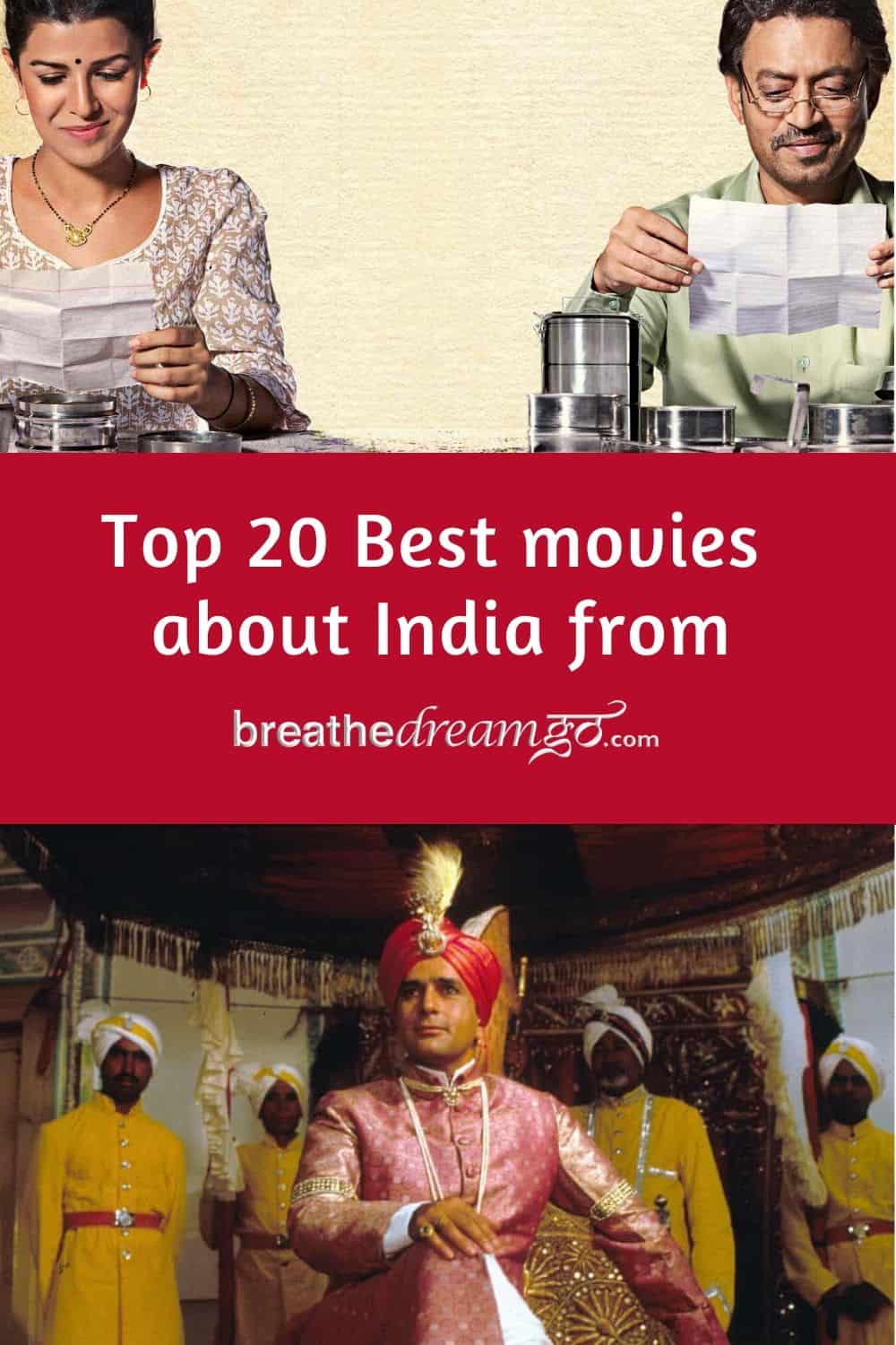 best movies about india pin