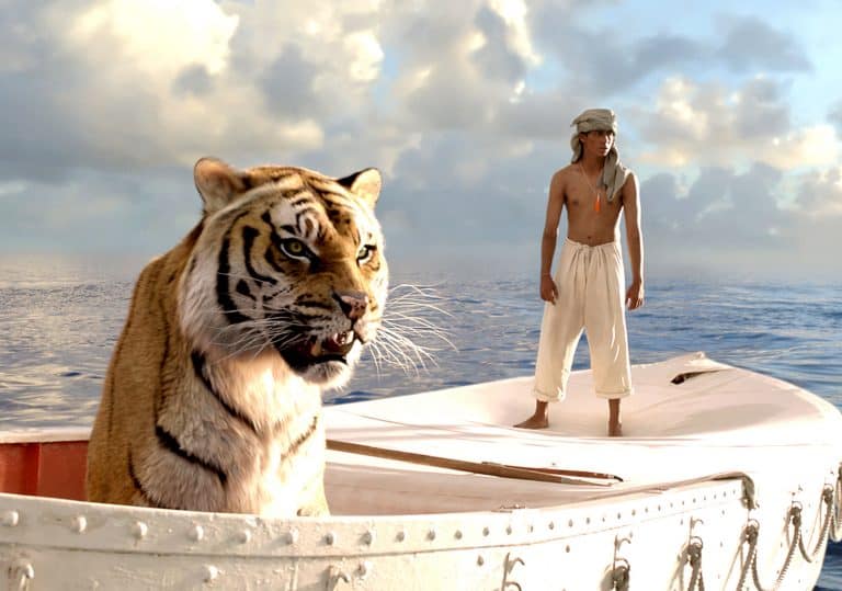 boy and tiger, Life of Pi poster