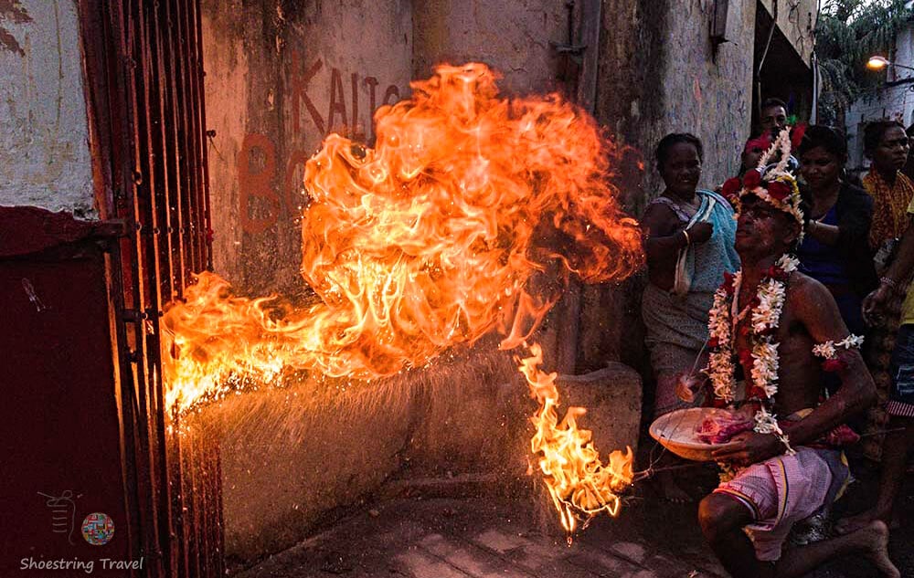 Charak Gajan ritual in India