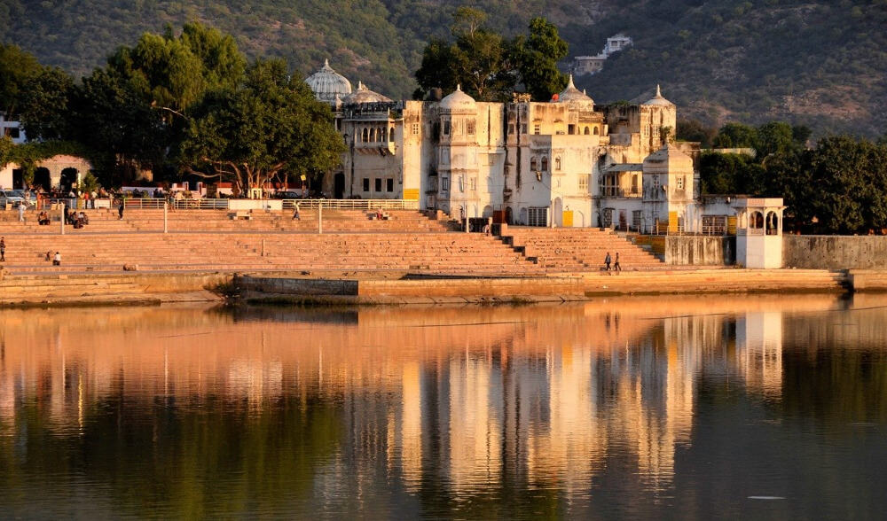 Pushkar Lake at dawn