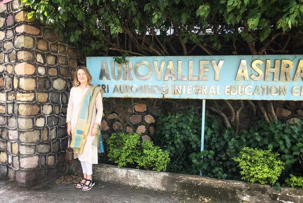 Mariellen Ward at Aurovalley Ashram