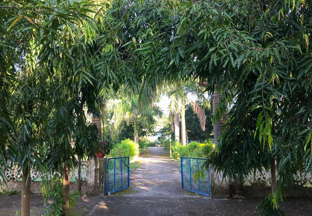 Aurovalley Ashram gates